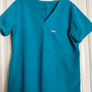 Figs Teal Scrub Set Medium